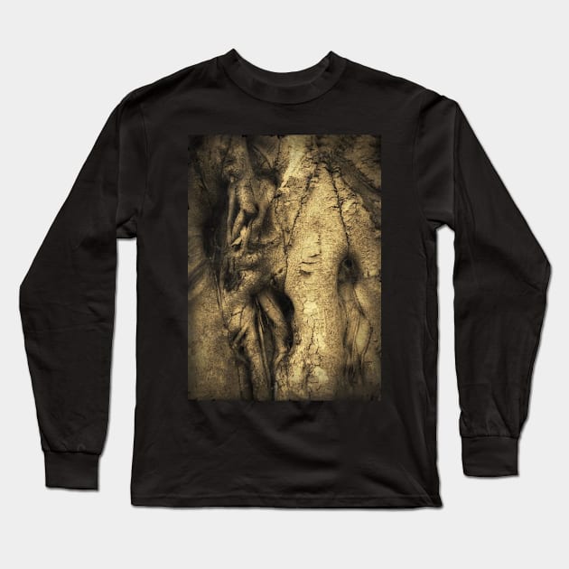 Tree Trunk Long Sleeve T-Shirt by rozmcq